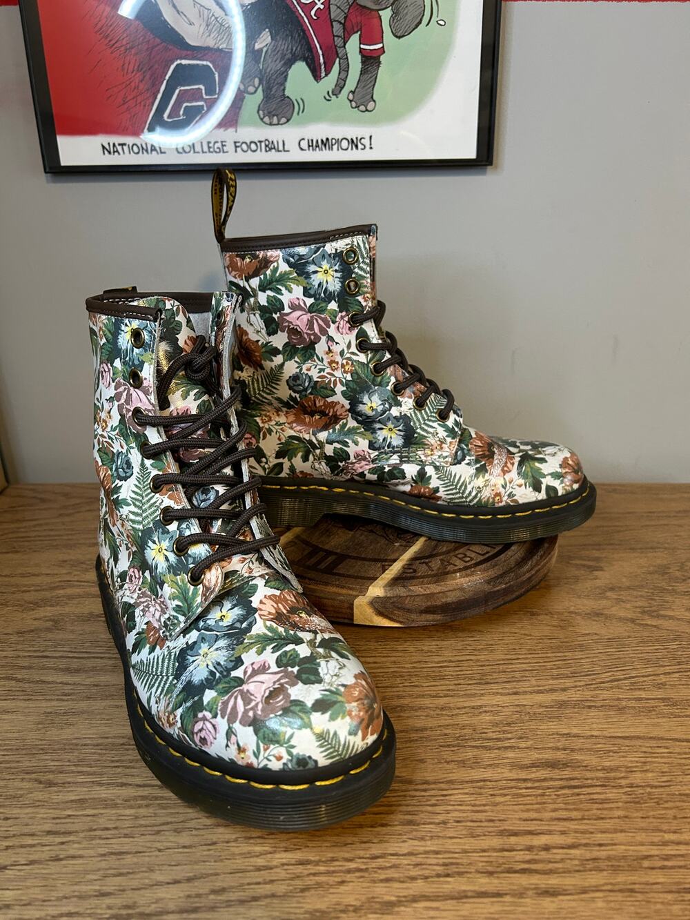 Dr Martens 1460W English Garden Floral size 7/EU 38